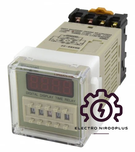 Digital-Timer-DH48S-2Z تایمر تابلویی مولتی رنج