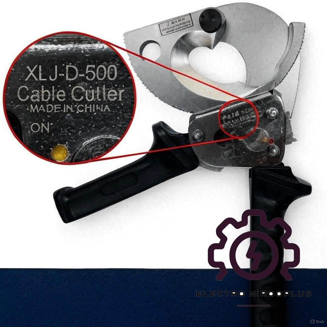 xlj-d-500 قیچی کابل بری جغجغه ای